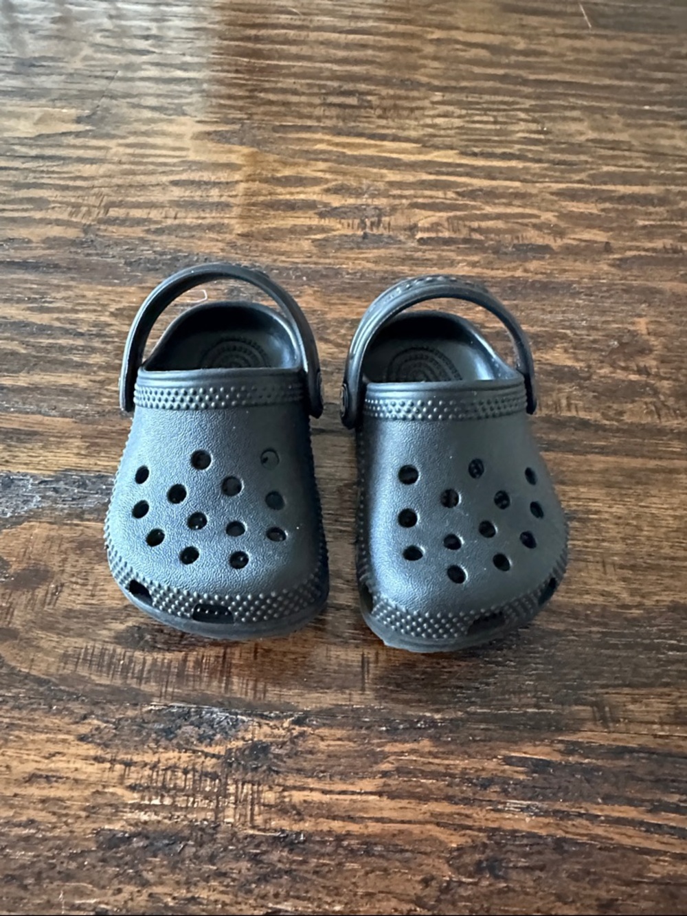 CROCS baby  Black Slip-On Clogs - Comfortable Everyday Shoes